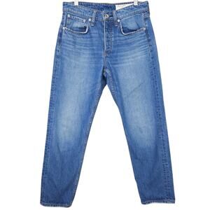 Rag & Bone Rosa Boyfriend Mid-Rise Jeans 25